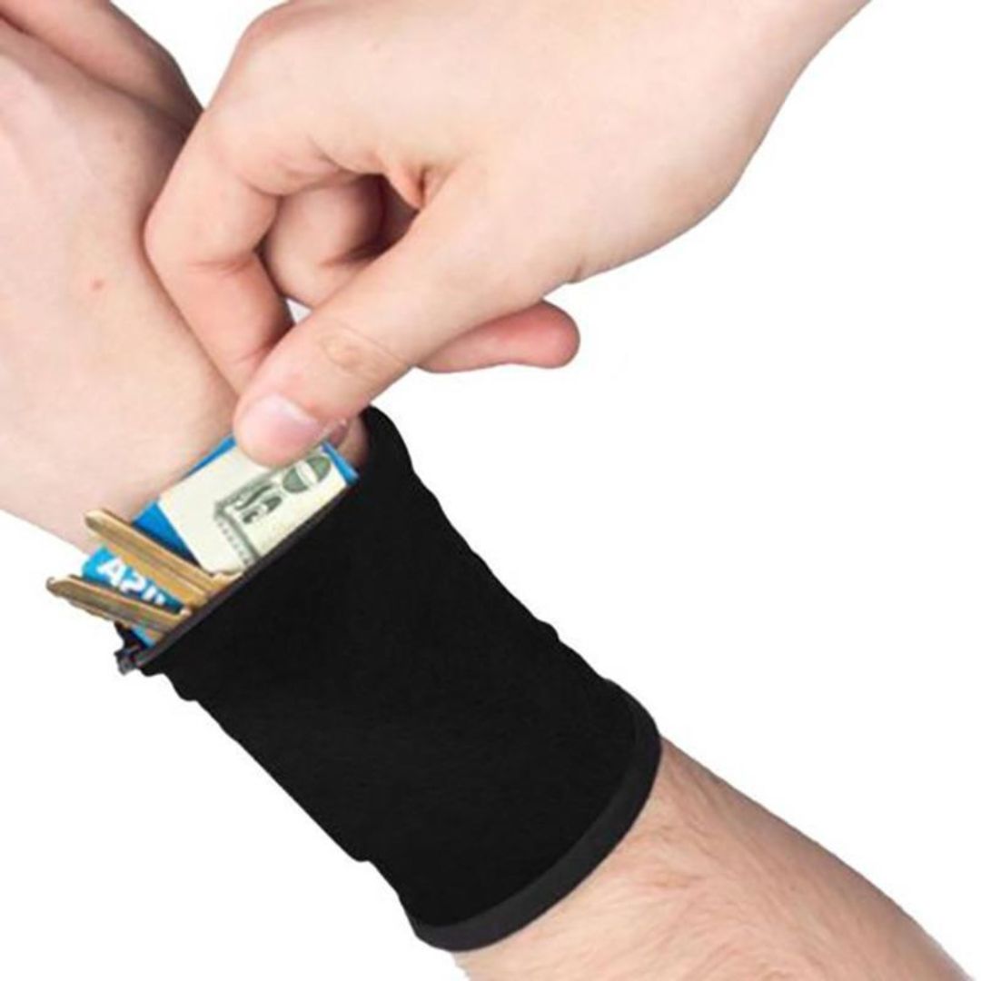 Mini portefeuille de poignet pour le fitness