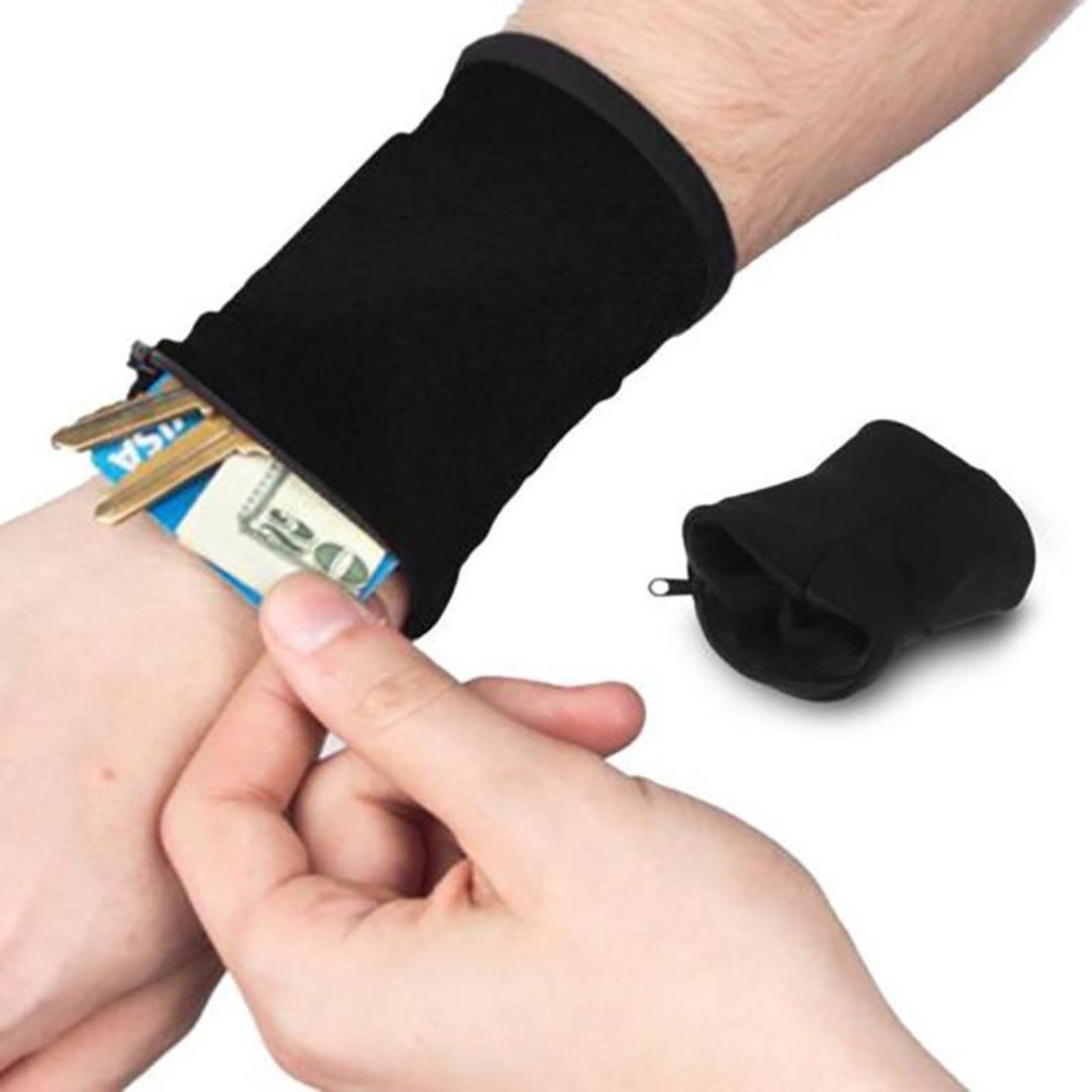 Mini portefeuille de poignet pour le sport
