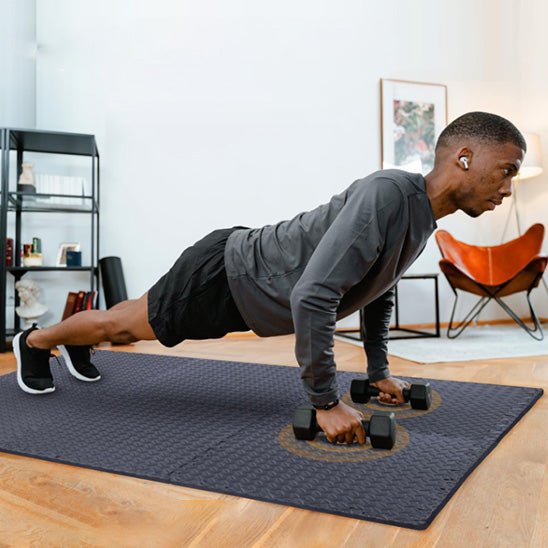 Tapis puzzle mousse pour les sportifs